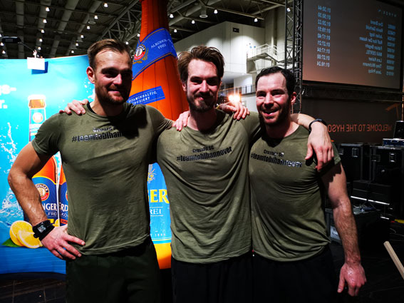 CrossFit SG Jungs bei Hyrox Hannover